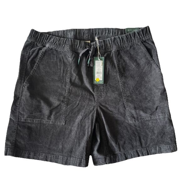Alpine Design Men's Cord Hike Short Midnight Black Size L - Picture 1 of 2